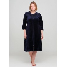 Халат Romeo Life XL,2XL,3XL,4XL,5XL велюр 3533-01